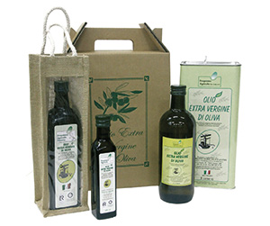 confezione olio extra vergine di oliva